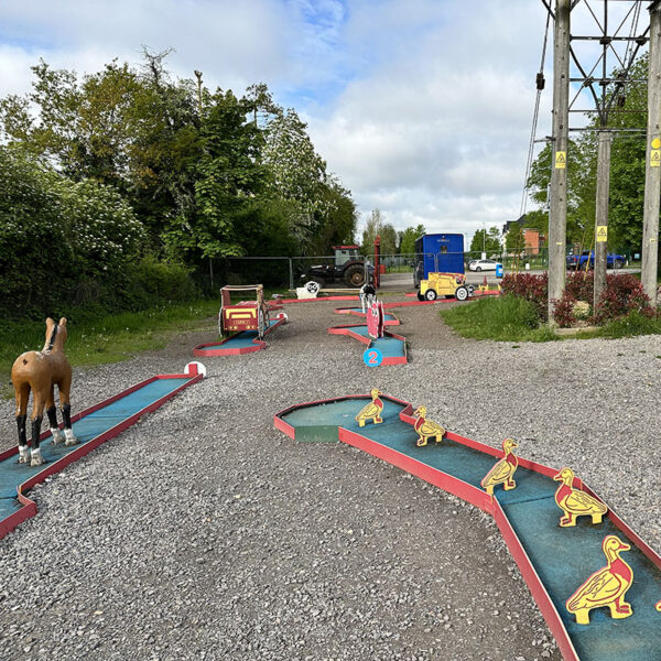 Finkley Down Farm - 9 Hole Farmyard Golf Course - Theories Golf